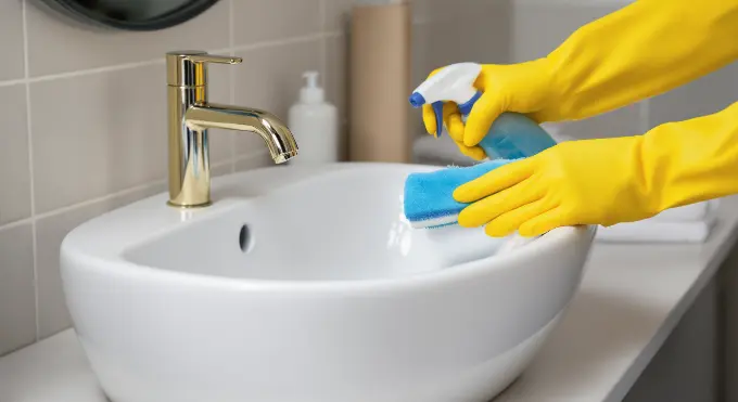 cleaning sink 1